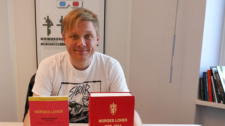 Styreleder Jørgen Karlstrøm i Norsk Komponistforening er lettet over det kulturkomiteen på Stortinget har kommet fram til i sin innstilling til den nye åndsverkloven. Foto: NKF