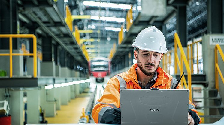 Deutsche Bahn entscheidet sich für Getac S410 Laptops zur  Wartung und Instandhaltung von Zügen