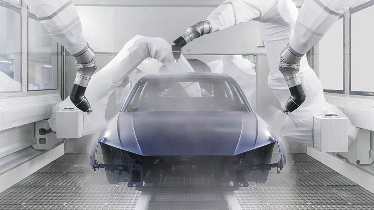 Audi åbner super effektivt lakeringsanlæg