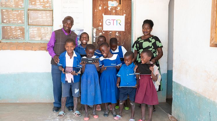 Recycled computers changing lives: schoolchildren in Malawi are learning IT skills thanks to the Turing Trust and GTR [more downloadable images below]