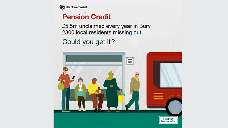 Thousands in Bury missing out on unclaimed Pension Credit