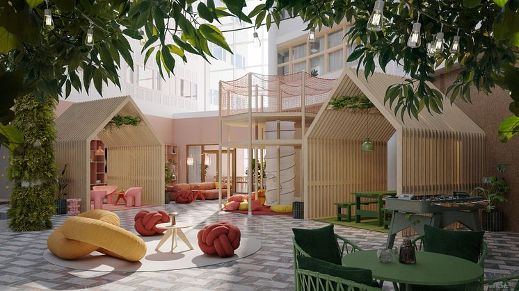Nytt hotell skapar stadspuls i Värtahamnen