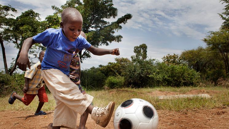 Fotboll förenar: nytt samarbete mellan UNICEF och Gothia Cup
