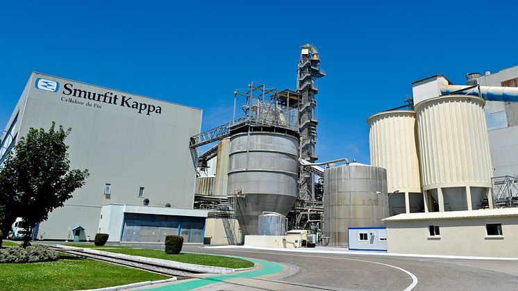 The Smurfit Kappa Cellulose du Pin Paper Mill där det nya sortimentet av papper testas.