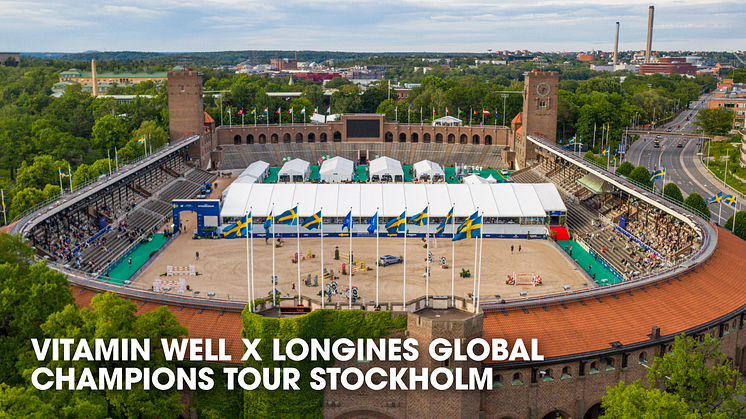 Vitamin Well ny partner till Longines Global Champions Tour Stockholm