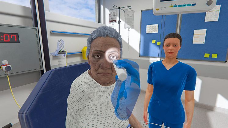 VR simulation technologies in nurse education