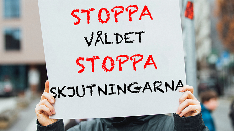 Det är nog - manifestation i Stockholm mot våldet och skjutningarna