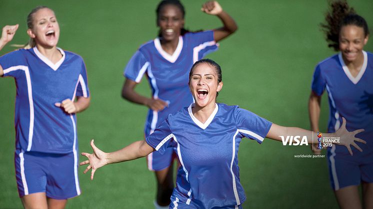 Visa patrocina la Copa Mundial Femenina de la FIFA™ y muestra su apoyo al deporte femenino