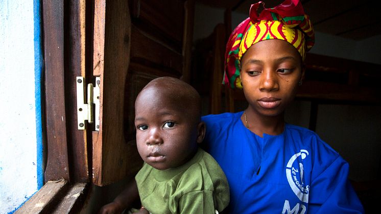 Mer än 16 000 barn har blivit föräldralösa på grund av ebola