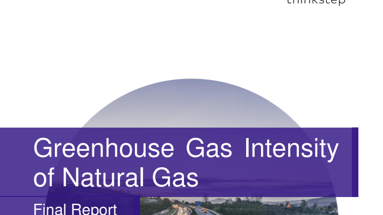 Greenhouse Gas Intensity of Natural Gas