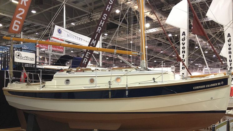 Cornish Crabber London Boat Show 2017