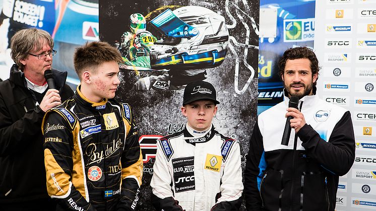 Unga talanger tävlar om Prins Carl Philips Racing Pokal i Lidköping Open