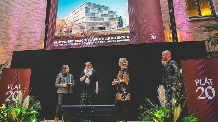 White arkitekter vinnare av PLÅTPRISET 2020