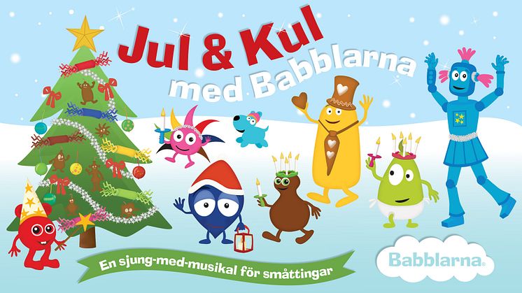 Babblarna kommer till Skåne i Jul