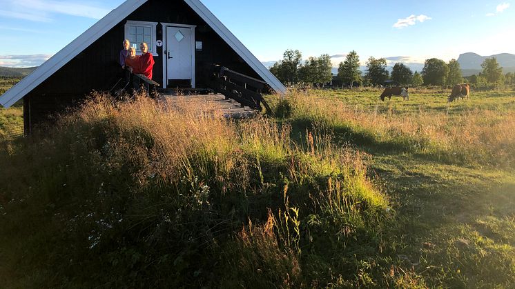 Enten du er historieinteressert eller ikke, åpner «Historiske vandreruter» opp for spennende oppdagelser for turgåere. Prosjektet får støtte til aktiviteter og formidling spesielt for barn og unge. (Foto: Foto Louise Brunborg-Næss)