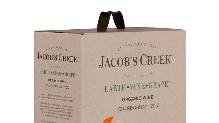 ‘Earth.Vine.Grape.’ - Jacob’s Creek releases their first organic wine