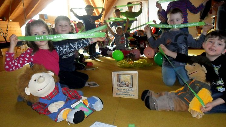 Lesung am Tag der Kinderhospizarbeit in der Kinderstube Brandis