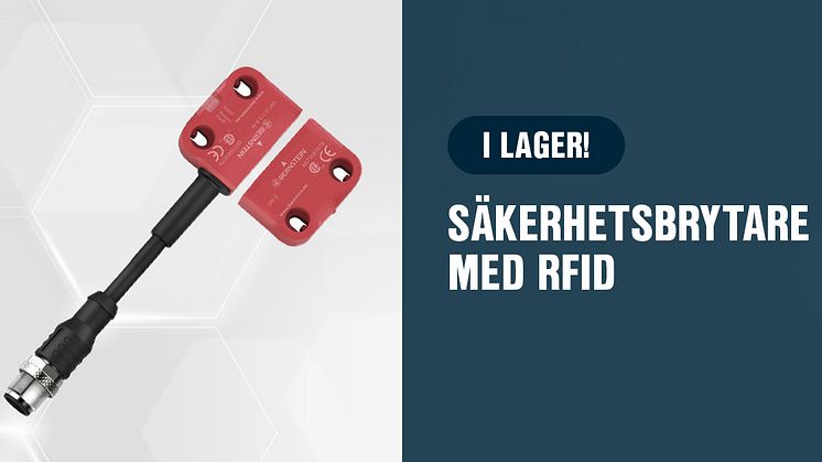 Smart Safety Sensor SRF är en smart säkerhetsbrytare från Bernstein