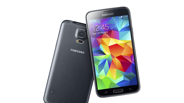 Samsung Galaxy S5 endelig i butikk