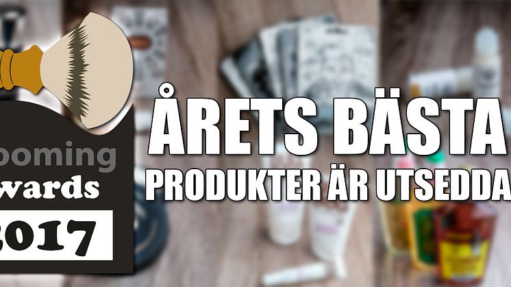 Grooming Awards 2017 - årets bästa produkter för män är utsedda!