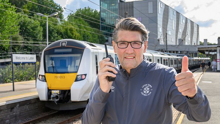 Mick Harford prepares for the Thameslink Derby!