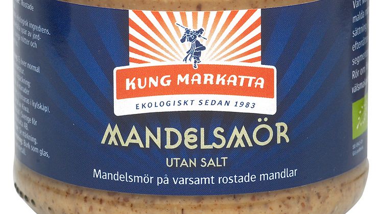 Kung Markatta Mandelsmör får utmärkelsen MåBra-val!