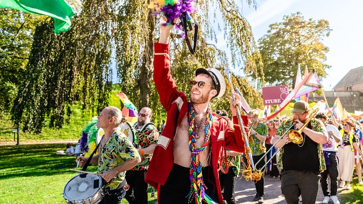 Pride i Halmstad 2023. Nu är det snart dags igen. Foto: Joakim Leidhed.