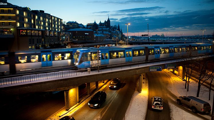 Stockholm at dusk