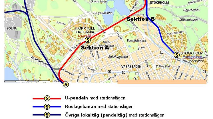 Bygg ny pendeltågslinje mellan Stockholms högskolor 