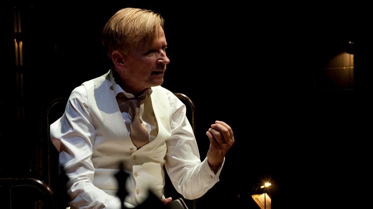 Schackspelaren: Johan Ulveson ensam på scenen, Lunds Stadsteater 6 oktober kl 19.30