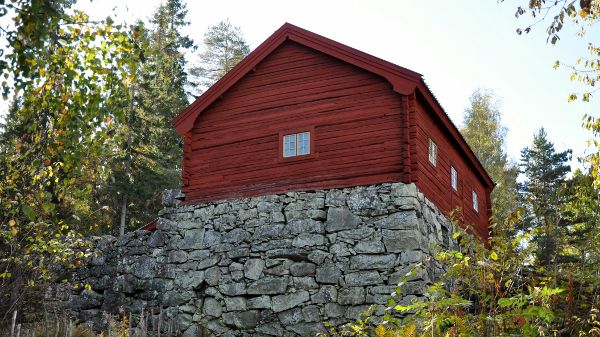 Pengar har fördelats till Råås kvarn och ska användas för att reparera stenfoten som delvis rasade vid en storm 2016. (bilden tagen innan stormen). Foto: Magnus Reuterdahl CCBY-SA