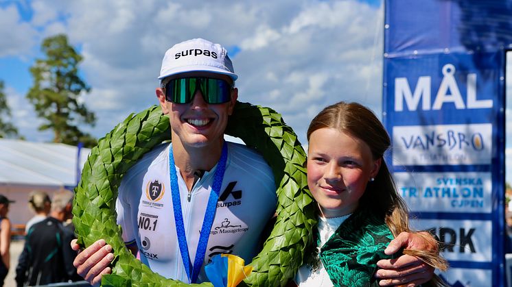 Sebastian Norberg segrade i den tolfte upplagan av Vansbro Triathlon