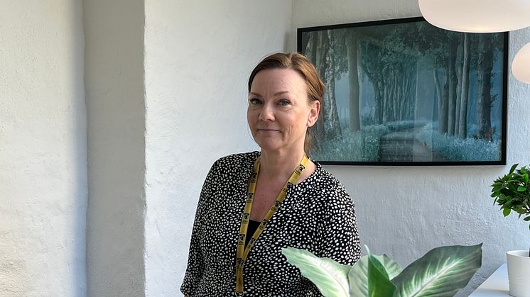  Johanna Elmes Axelsson, processtödjare i Samverkan för bästa skola i Sjöbo kommun. Foto: Richard Berg