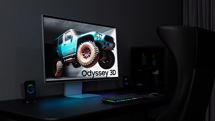 Samsung Electronics avduker innovativ brillefri 'Odyssey 3D'-gamingskjerm på Gamescom 2024