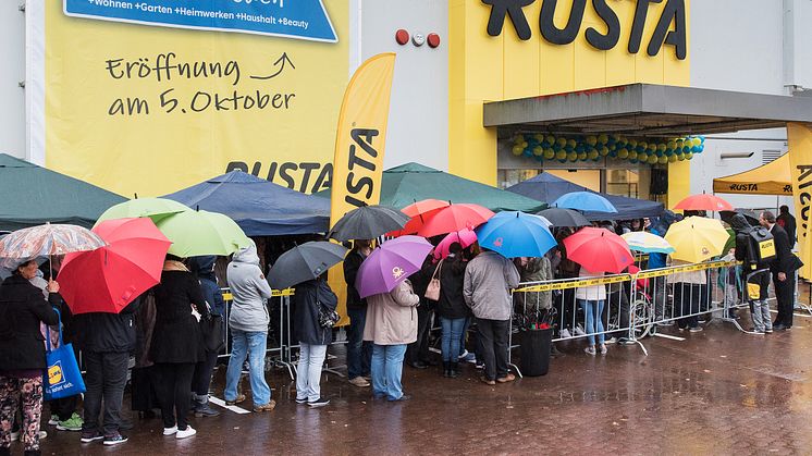 Rusta fortsätter sin expansion i Tyskland 