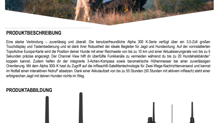 Datenblatt_Garmin_CH_Alpha 300k Serie