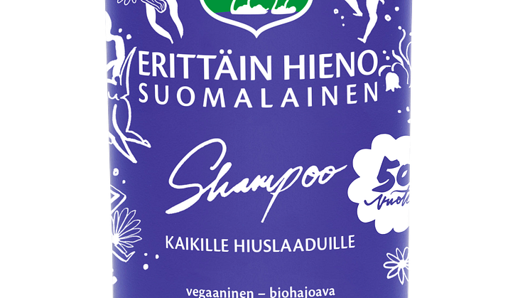 Erittäin Hieno Suomalainen shampoo