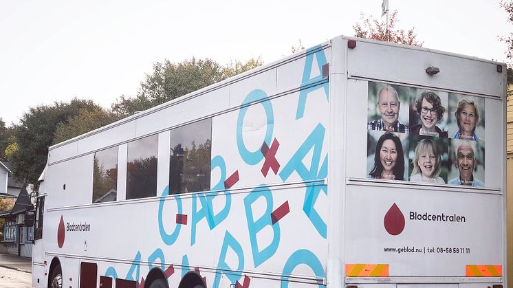 Blodbussen som kommer att åka till Ukraina