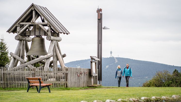 Wandern zu jeder Jahreszeit | Fichtelberg (Foto: TMGS/Dennis Stratmann)