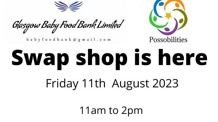 Swap Shop at Possobilities is here - join in Friday 11 August. Plus don't miss a special one-off Uniform Day!