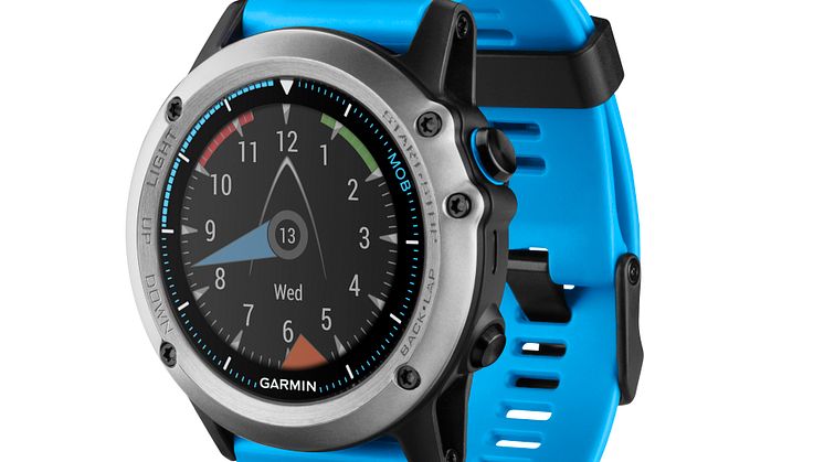 Garmin® presenterar quatix 3® marin smartwatch med GPS