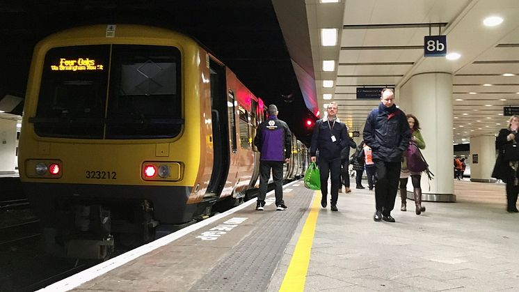 London Northwestern Railway: Changes for passengers during Birmingham New Street platform work