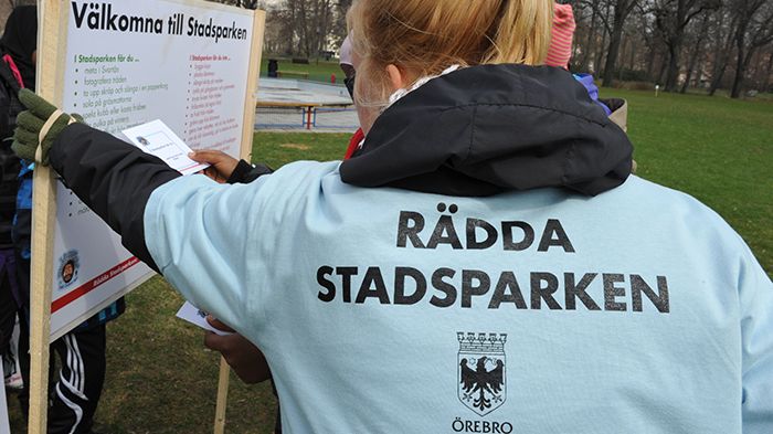 Pressinbjudan: Rädda Stadsparken i Örebro