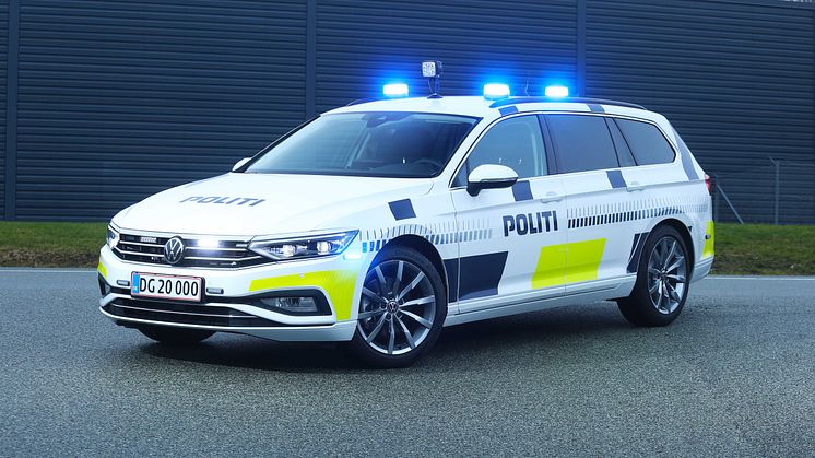 Passat har været i tjeneste i politiet i flere år, og nu indgår modellen i yderligere 7 år i flåden