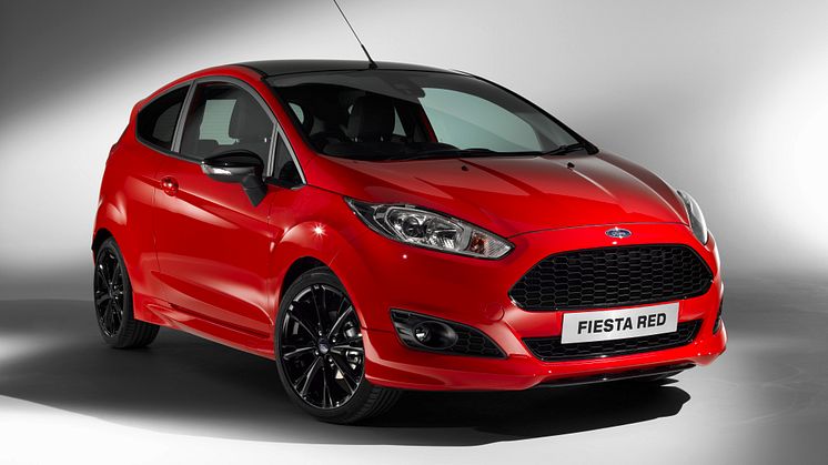 Ford Red Edition med prisbelønt 1.0-liters EcoBoostmotor med 140 HK