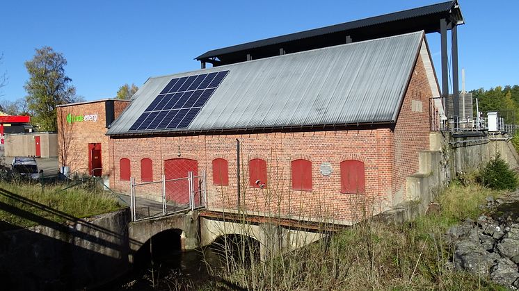 Vedevågs kraftstation, en plats med historiska anor. Foto: Linde energi
