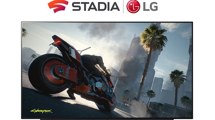  LG’s smart-fjernsyn får gamingtjenesten Stadia i 2021