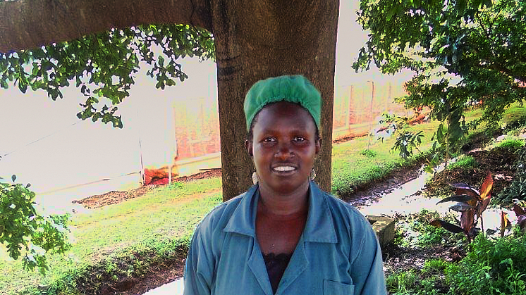 Irene-Nyambura-Kiaare, på Red-Land-roses i Kenya