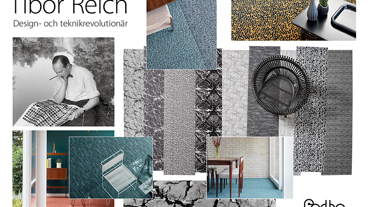 Forbo Flooring hyllar brittiske design-ikonen Tibor Reich med en helt ny golvserie – Flotex Tibor Reich Collection