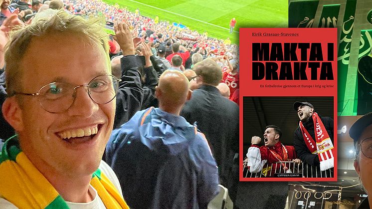 Med boka Makta i drakta tar utenriksjournalist Eirik Grasaas-Stavenes oss med på en reise gjennom et Europa der politikk og fotball påvirker hverandre gjensidig.